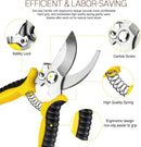 3 Pack Garden Pruning Shears Stainless Steel Blades Handheld Pruners Set with Gardening Gloves | Mix | 3 PCS — 4