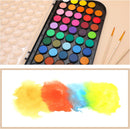 Artecho 48 Colors Watercolor Paint Set, 3 Brushes — 3