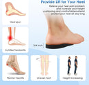 Adjustable Orthopedic Heel Lift for Leg Length Discrepancies and Heel Pain,Sports Injuries,and Achilles tendonitis,Height Increase Insoles - Brown — 2