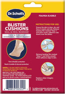 Dr. Scholl's Blister Cushions Seal & Heal Bandage with Hydrogel Technology, 8 ct // Immediate & All-Day Pain Relief, Thin, Flexible & Nearly Invisible, Moisture-Infused | 8 Count — 2