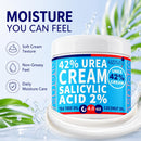 ASDToTio 42% Urea Foot Cream for Dry, Rough Feet with Aloe Vera, 4 oz — 4