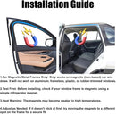 XCBYT Magnetic Car Window Shades for Side Window, 100% Blackout Privacy — 7
