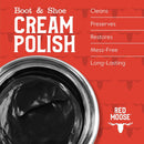 RED MOOSE Boots and Shoe Cream - Shoe Polish Kit for Leather - Shoes Shine - Made in the USA | Black — 2