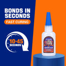 Super Glue Clear 30 g(1.06 oz.), Strong Fast Drying Waterproof Liquid Adhesive for Plastic, Metal, Wood, Rubber,… — 2