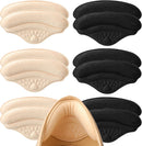 6 Pairs 4D Heel Pads for Shoes Too Big for Women Men, Heel Grips Cushions for Pain Relief, Inserts Prevent Loose Shoes Slip Blisters Scar, Heel Protectors for Friction (6, Multicolor, Fabic) — 1