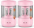 2 Pack Electric Pencil Sharpener for Classroom, Fully Automatic, LightPink | Lightpink (Pack of 2) — 1