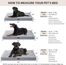 WNPETHOME Orthopedic Waterproof Extra Large Senior Dogs Bed for Comfy Sleep
