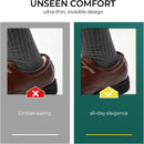 Welnove Heel Pads Grips for Shoes - 4 Pairs Premium Stretch Fleece & SEBS - No Residue - Heel Cushion Inserts Prevent Rubbing, Blisters - Heel Liner Guards for Women Men High Heels & Formal Shoe — 3
