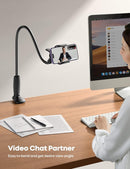 Lamicall Gooseneck Phone Holder for Bed, Stable Flexible Arm Stand for Desk photo 3