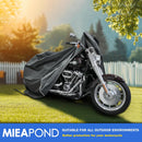 Motorcycle Cover for Cruiser Models Harley Davidson Iron 883, Fat Boy, Softail…