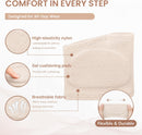 2 Pairs Metatarsal Pads for Women Men Ball-of-Foot Cushions Foot Pain Relief for Morton's Neuroma Metatarsalgia Support with Gel Pad (Khaki, S) 4