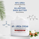 OUKEYA 40 Percent Urea Cream Hand Foot Cream for Dry Cracked Skin - 5.29Oz-1P — 5