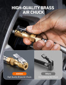 AstroAI Digital Tire Pressure Gauge, Heavy Duty Tire Inflator Gauge 250PSI Air…