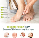 Bukihome Bunion Pads to Wear with Shoes - 48 Pcs Moleskin for Feet - Water-Resistant - Bunion Pain Relief Cushions for All-Day Comfort & Protection (Multi-Size) | Multi-Size (Pack of 48) | Beige — 2