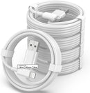 5-Pack USB to Lightning Cable, MFi Certified iPhone Charger, 3FT White 1