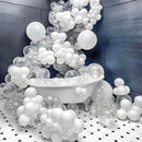 Clear Balloons 12 inch, Transparent Latex 50pcs Party Balloons — 8