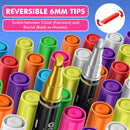 GOTIDEAL Liquid Chalk Markers, 10 Colors, 6 mm Bold & Chisel Tip — 5