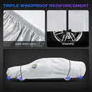 Car Cover Custom Fit for Toyota Camry 1996-2025,Honda Accord 2001-2025,6 Layers Truck Cover Waterproof All Weather for Automobiles,Outdoor Full Exterior Cover,Rain, Sun, Wind Protection,Silver — 6