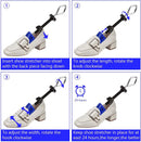 Pair of Premium Professional 4-way Shoe Trees, Shoe Stretcher for Men or Women | blue — 5