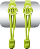 Lock Laces | Elastic No Tie Shoelaces | Green Apple — 1