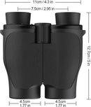 Aurosports 16x32 Binoculars for Adults and Kids - 16x High Power Binoculars for Detail Observation - Low Light Vision Easy Focus Compact Binocular for Bird Watching Hunting Travel Gifts for Men | 16x32-Compact — 8