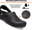 Crocs Men's Classic Work Clogs – Mauve Mist — 5