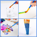 ESRICH Paint Brushes Set, 100Pack 1200pcs Paint Brush for Acrylic Painting — 6