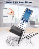 STAGEEK 0.7mm Mechanical Pencil, Drawing Pencil, with Eraser, 60 HB Leads | Blue — 6