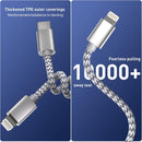 USB C to Lightning Cable 3 Pack 6FT Apple MFi Certified Fast Charging photo 2
