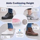 4D Cloud-Like Comfort Soles for Women - Soft Memory Foam Cushioning Insoles - Trim to Fit Steppers Insoles with Arch Support for Foot Pain Relief and Fatigue Reduction (Pink, US W 6.5-9) — 5