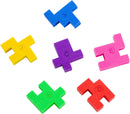 Super Z Outlet 12 Pack Colorful Puzzle Erasers Miniature Pencil Erasers Children Party Favors, Classroom Student Prize Packs, Brain Teasers (Cube) — 5