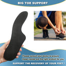 Morton's Extension Orthotic, Carbon Fiber Insole 1 Pair, Rigid Foot Support Insert for Morton's Toe, Turf Toe, Hallux Limitus, Hallux Rigidus, Arthritis (235mm -Women's Size 8-8.5, Men's 7-7.5) Black — 5