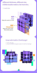 CuberShop GAN Mirror M Cube UV Coated, 2022 New Version, Magnetic Mirror, 3x3 2022 Magnetic Speed Cube Puzzles, Purple Color Funny Cube, GAN Irregular Magic Cube in 2022 — 4
