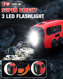 Emgykit Hand Crank Radio with AM/FM/NOAA Weather Band,for Emergencies — 2