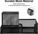 Comix Mesh Pen Holder, Desk Organizer for Home Office, Black — 5