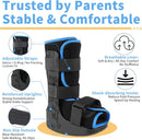 Pediatric Walking Boot for Children – Lightweight Kids Support Boot for Foot & Ankle Injury Recovery, Sprained Ankle Support, Post-Injury Comfort – Adjustable CAM Walker for Boys & Girls (L) — 3