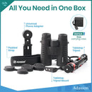 12x42 Binoculars for Adults High Powered with Phone Adapter & Tripod — 8