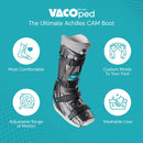 OPED VACOped Achilles Tendon Rupture Fracture Boot, Range of Motion, Vacuum Technology, German designed (Large) — 2