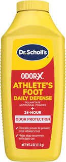 Dr. Scholl's Odor X Athlete's Foot Powder, Feet Powder, 24-Hour Protection — 1