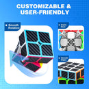 AuntyFey Speed Cube Set 5 Pack Bundle of 2x2, 3x3, 4x4, 5x5,Pyraminx — 2