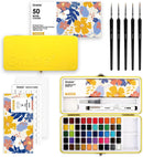 Grabie Set of 50 Color Watercolor Paint Set with Brush Pens | 50 Colors（New） — 1
