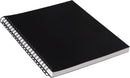 UCreate Poly Cover Sketch Book, Heavyweight, 9" x 12", Black, 75 Sheets | Black; 9" x 12" — 2