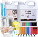 Smallbudi 80 Oz Crystal Clear Epoxy Resin Kit, Casting Resin for Beginners — 1