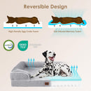 EHEYCIGA Orthopedic Dog Beds Large Sized Dog, Waterproof Memory Foam Pet Bed…