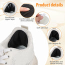 8 Pairs Adhesive Back of Heel Cushion Pads, Liners Heel Protectors Anti Blister Shoe, Heel Grips Inserts for Boots, Too Big Loose Shoes, Improve Shoe Fit, Reusable Heel Guards Liners for Women Men — 5