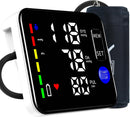 GUAEVER Blood Pressure Monitor Rechargeable Upper Arm, Large Screen, Black — 1
