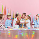 3 Pack Rose Gold Plastic Tablecloth, Disposable Rectangle Table Covers, Holographic Metallic Foil Tablecloth Pink Party Supplies Decorations for Birthday Wedding Anniversary Bridal Shower, 54x108Inch — 7