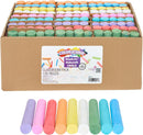 Colorations Jumbo Washable Chalk, Set of 126, Each Piece 4" x 1" | 126 Pieces — 1
