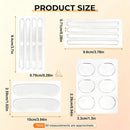 30 Pcs Silicone Heel Grips for Women Men's Shoes, Non-Slip Shoe Strap Grips & Cushion Pads, Self-Adhesive Gel Protector Strips for Sling Back Heels, Loose Sandals, High Heels, and Sneakers — 2