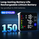 GUAEVER Blood Pressure Monitor Rechargeable Upper Arm, Large Screen, Black — 5